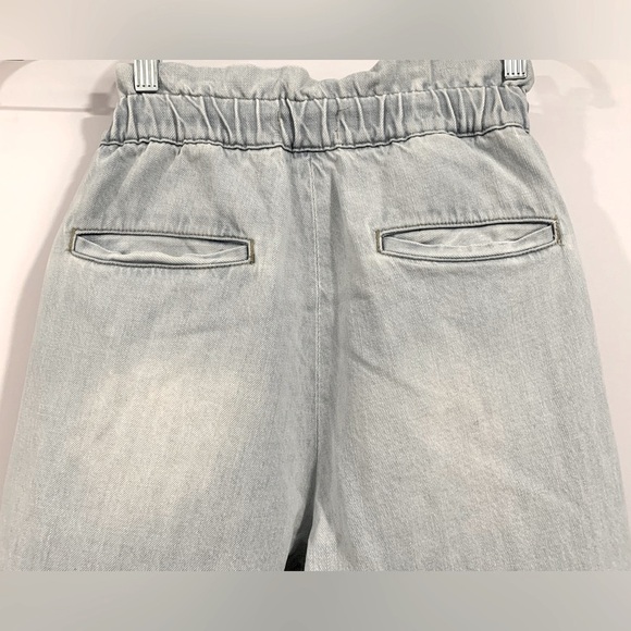 Excellent Condition, Pistola "Cam Paperbag Pants" in Light Wash, Size Small - Picture 8 of 11